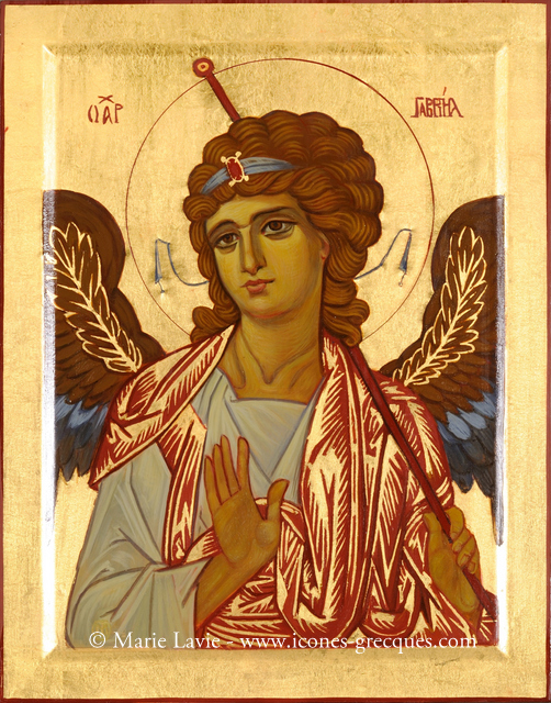 Saint archange Gabriel - Ο αρχάγγελος Γαβριήλ (gr.)