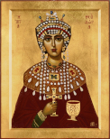 Sainte impératrice Théodora (VIe s., épouse de Justinien) - Αγία Θεοδώρα (gr.)