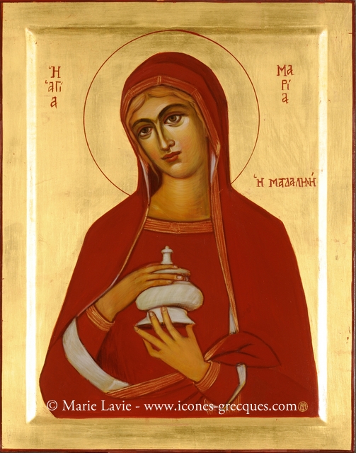 Sainte Marie de Magdala, Myrophore et Égale-aux-Apôtres - Αγία Μαρία η Μαγδαληνή (gr.)